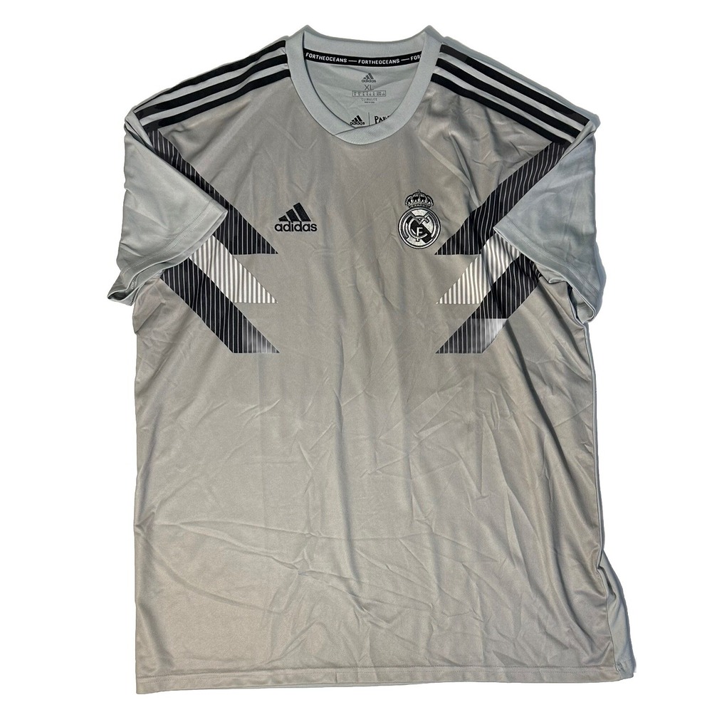 REAL MADRID‎ 2018 2019 PRE MATCH TRAINING SHIRT JERSEY ADIDAS CW5826 Sz XL